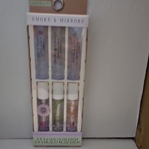 Smoke & Mirrors Clean Beauty Flower Lip Balm & Botanical Oil Set